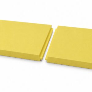 InsuFoam 4000 XPS con machimbre - vista general de la placa amarillo.