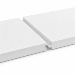 InsuFoam Plus XPS con machimbre - vista general de la placa blanco